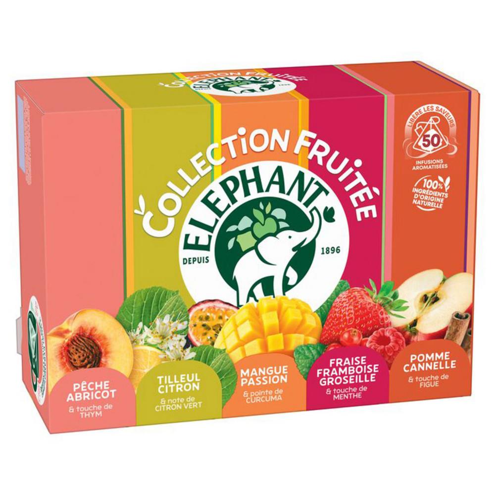 Th fruite Elphant Collection - 50 sachets fracheur fruit