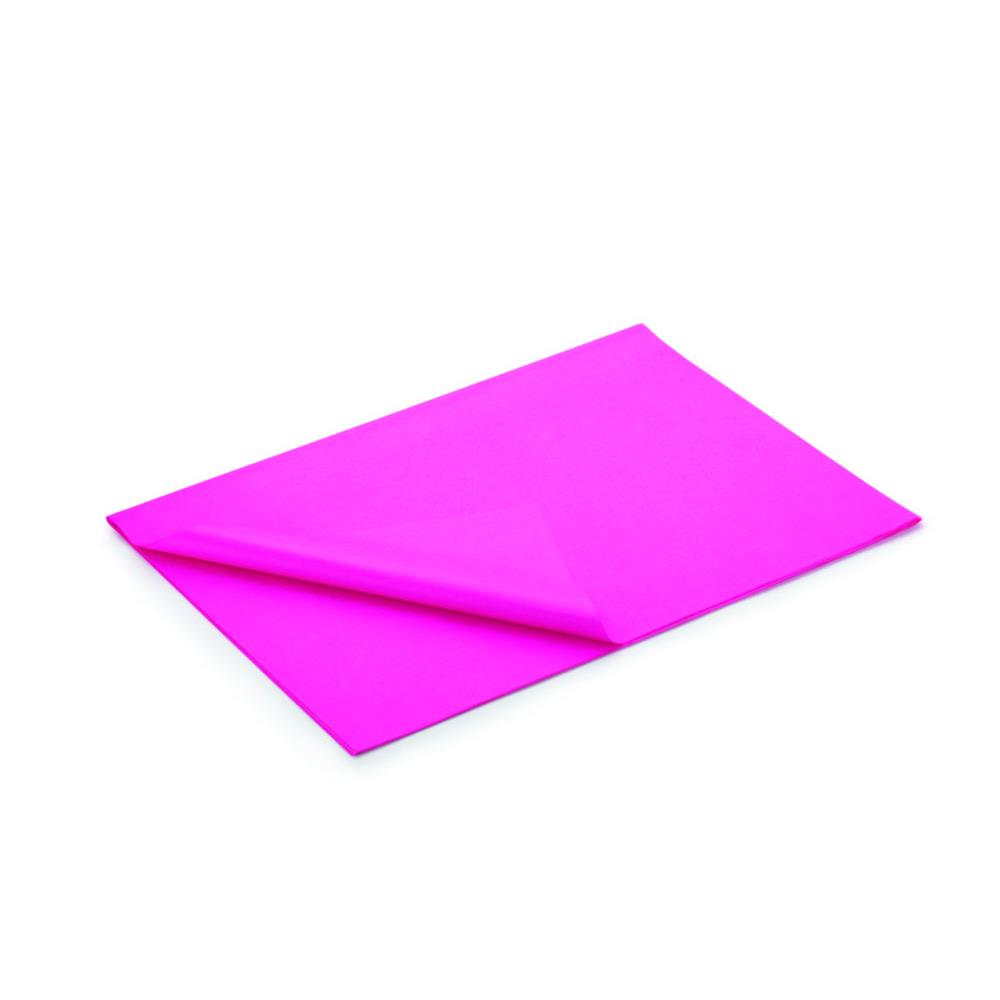 Papier de soie Raja - Fuchsia - l.75 x L.50 cm - Rame de 480 feuilles