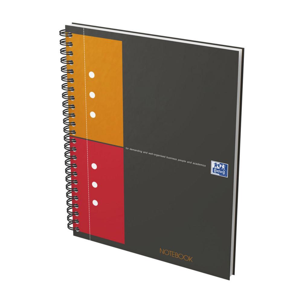 Cahier de bureau Notebook Oxford - A5+ - 160 pages perfores - 80 g - 5x5