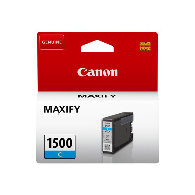 Cartouches pour imprimantes - Canon cartouche d'encre cyan pgi-1500c