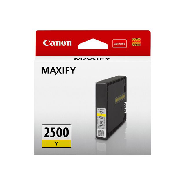 Cartouches pour imprimantes - Canon cartouche d'encre jaune pgi-2500y