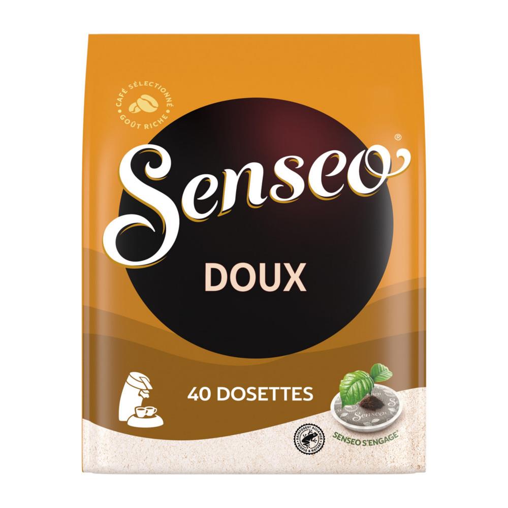 Caf doux Senseo - sachet de 40 dosettes - paquet 40 units