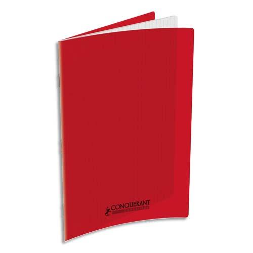 Cahier Oxford - couverture polypropylne - A4 - 90 g - 48 pages - Seys - rouge