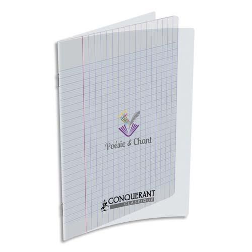 Cahier de posie Oxford - 17 x 22 - 48 pages - 90g - Seys - couverture polypro incolore