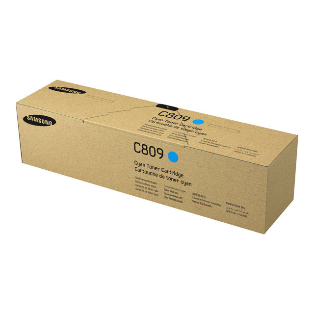 Cartouches de toner - Samsung clt-c809s toner cyan authentique