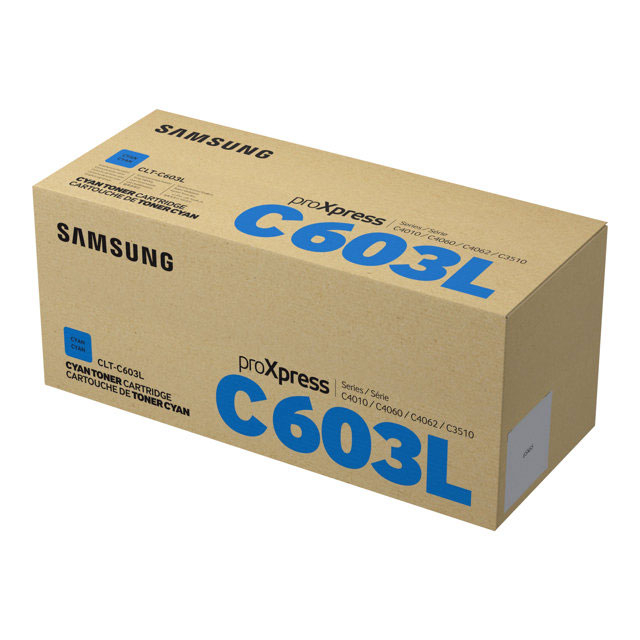 Cartouches de toner - Samsung clt-c603l toner cyan grande capacit authentique