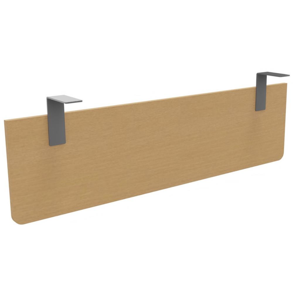 Voile de fond Triomphe , E-Link m�lamin� H�tre - Pour bureau L 140 cm fixation aluminium