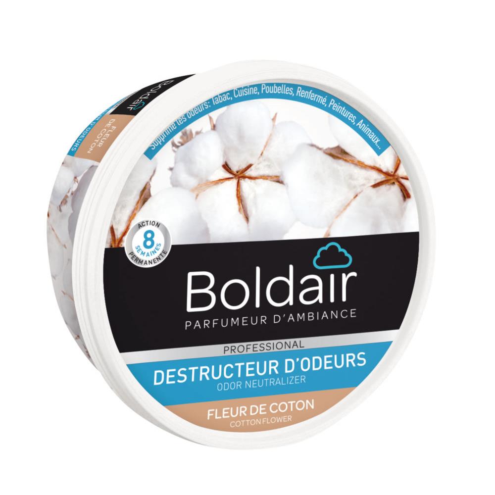 Gel destructeur d'odeur Boldair - parfum fleur de coton - 300 g
