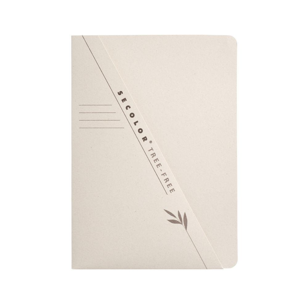 Pochettes coin Jalema Tree Free rabat dcoup A4 en carton recyclable - Beige - lot de 10