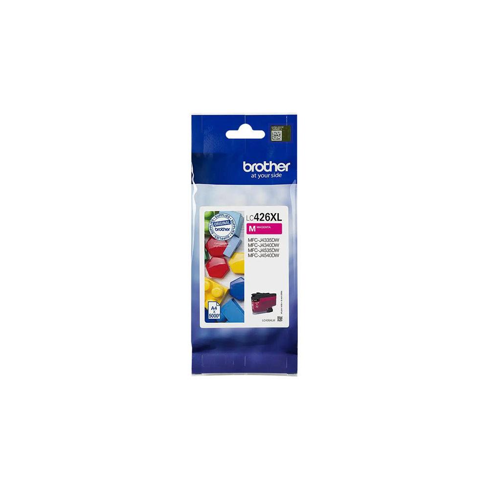 Cartouches pour imprimantes - Brother lc426xlm - cartouche d'encre xl transparente et durable - magenta