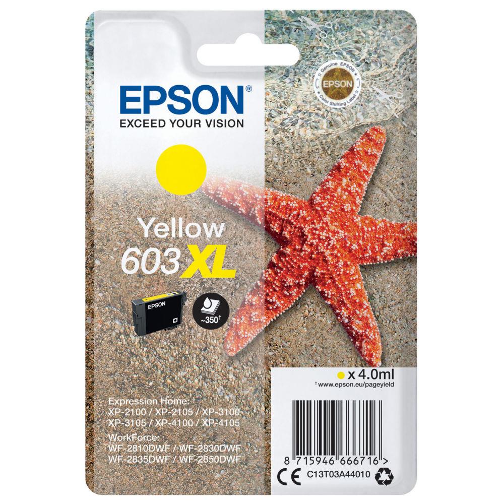 Cartouches pour imprimantes - Epson singlepack yellow 603xl ink