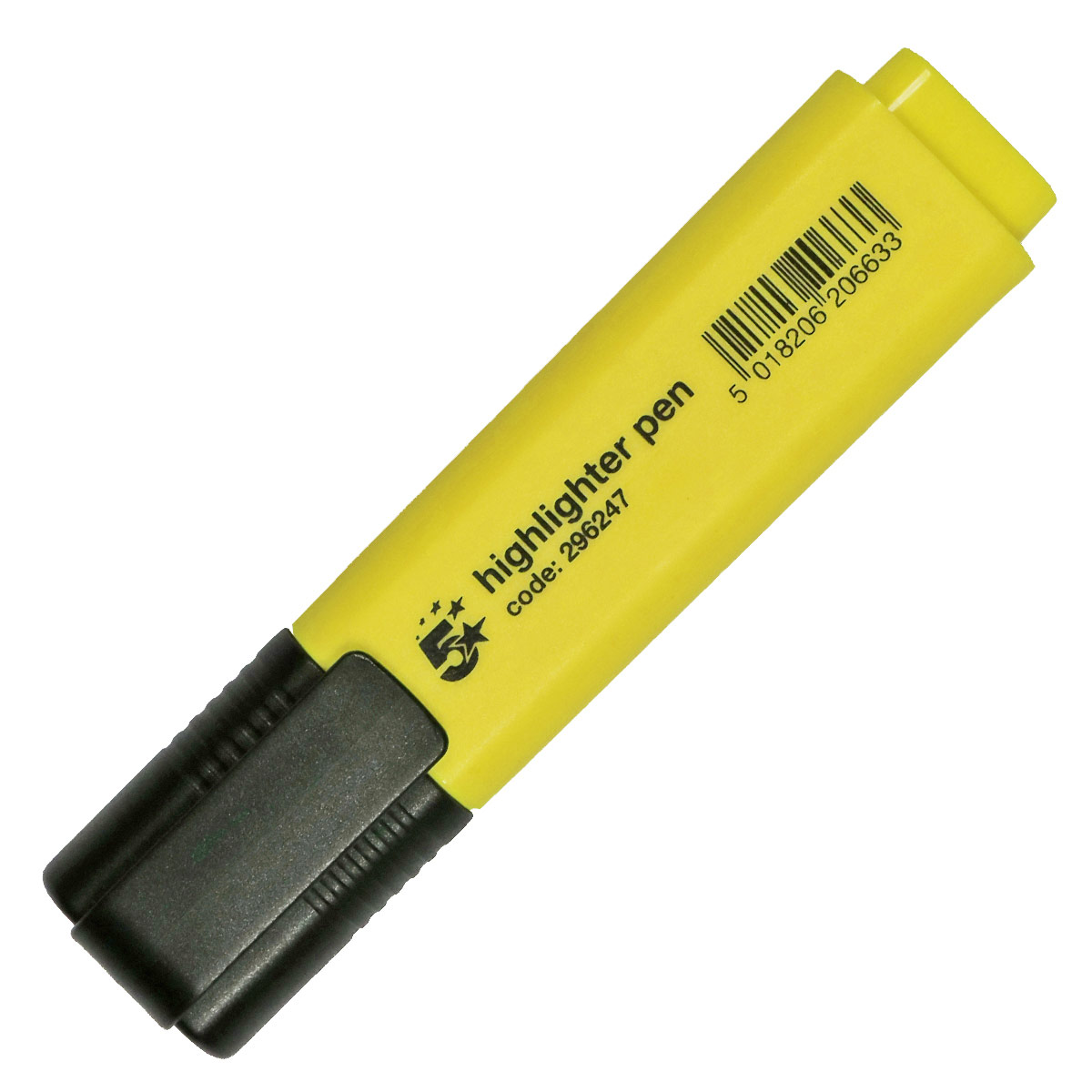 Surligneur conomique - pointe biseaute - coloris jaune