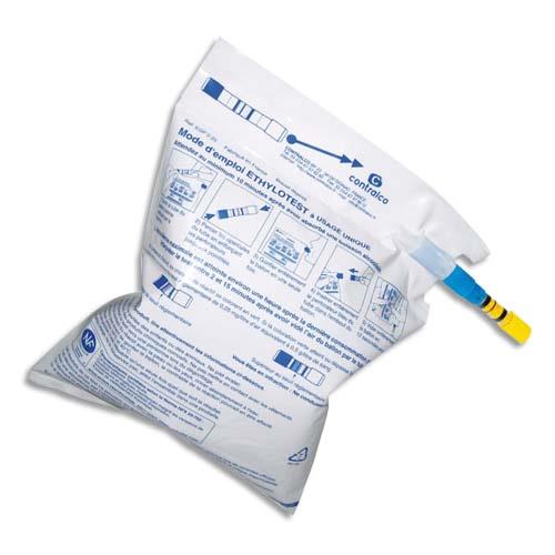 Ethylotest  usage unique Laboratoires Esculape - sous sachet - NF - lot de 10