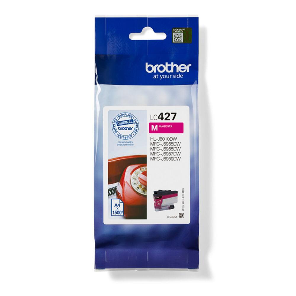 Cartouches pour imprimantes - Brother lc427m - cartouche d'encre originale - magenta