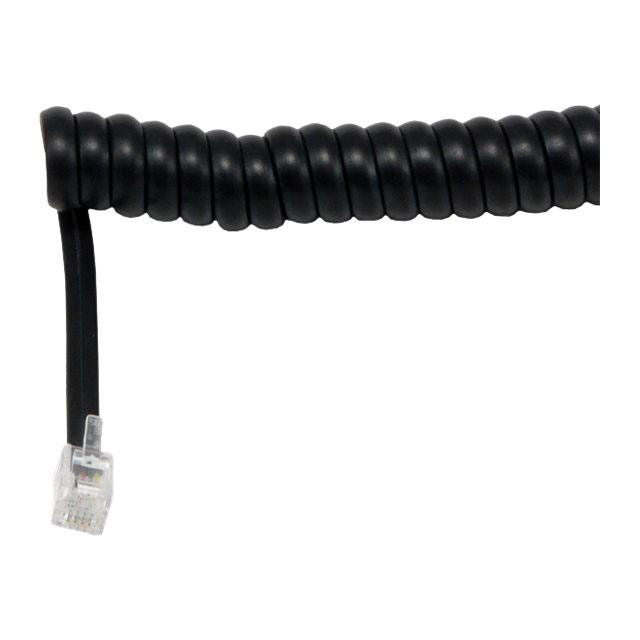 Mcl fcm11spir-2m cble de tlphone 2,10 m noir