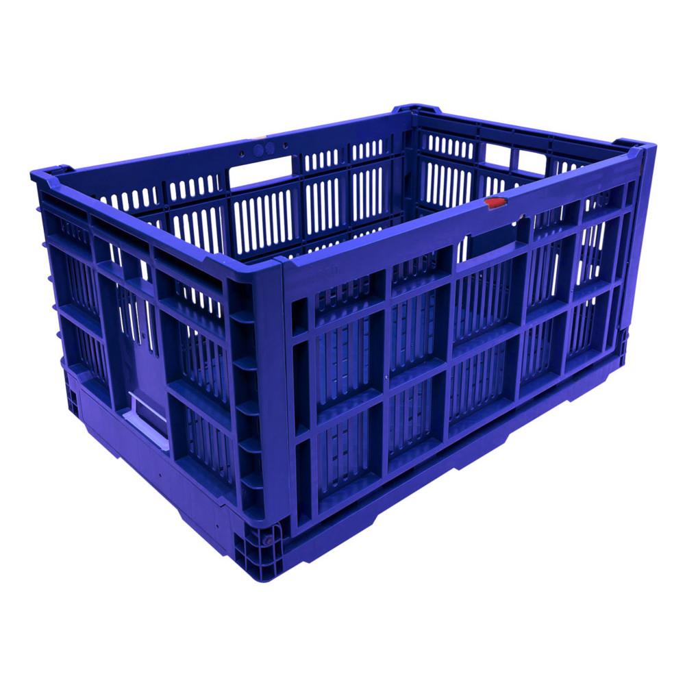 Bac pliant de rangement Viso - Volume 60 L  - Bleu