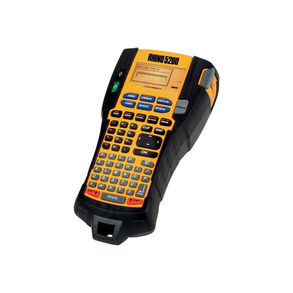 Titreuse Dymo Rhino 5200 - tiquettes  usage industriel - monochrome