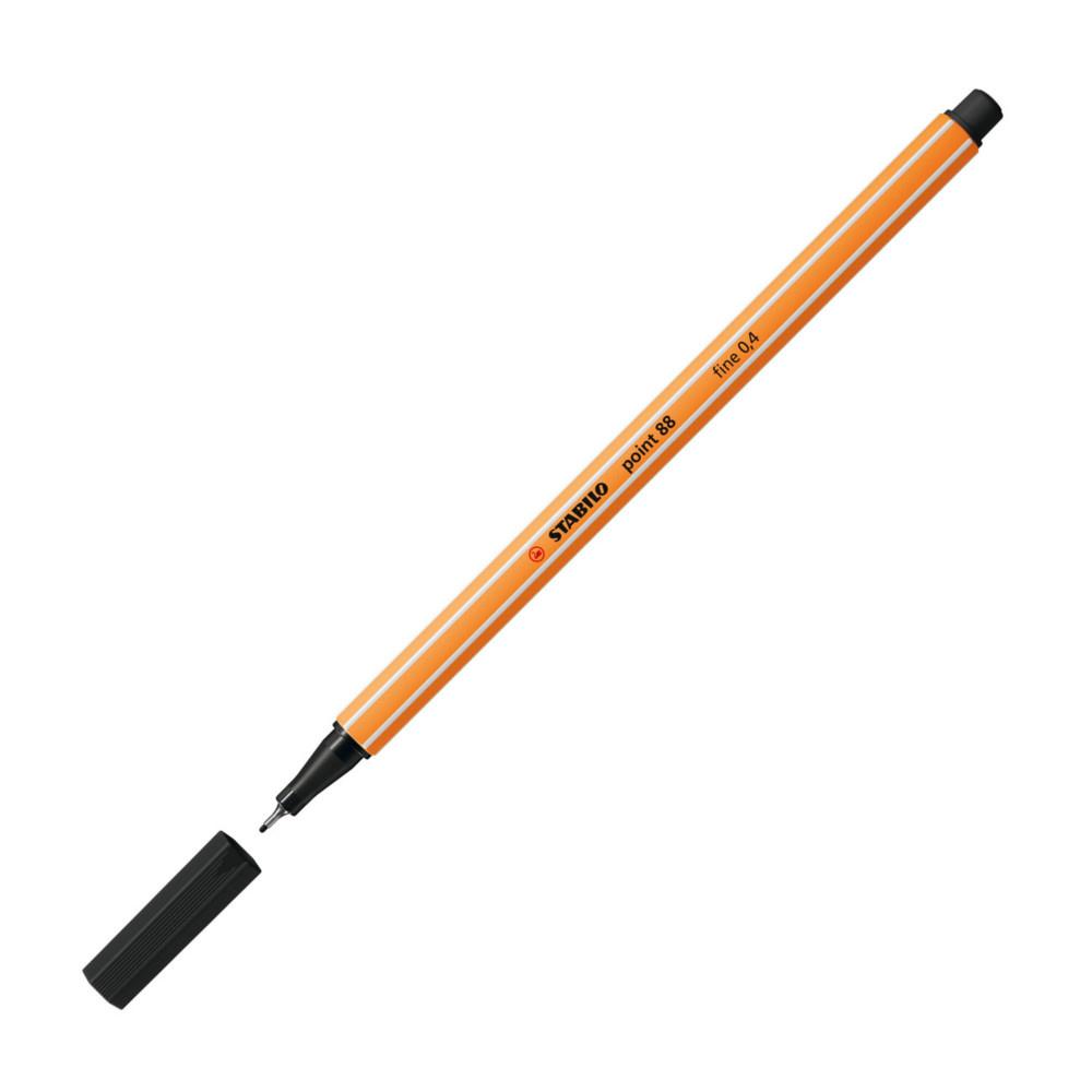 Stylo feutre Stabilo Point 88 - pointe fine - noir- 88/46