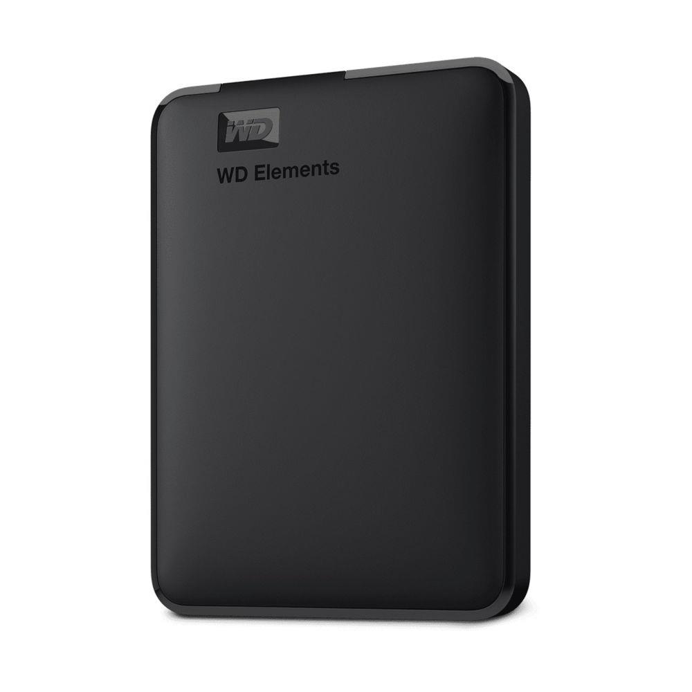 Disque dur externe Western Digital WD Elements - 5 To - USB 3.0 - Noir