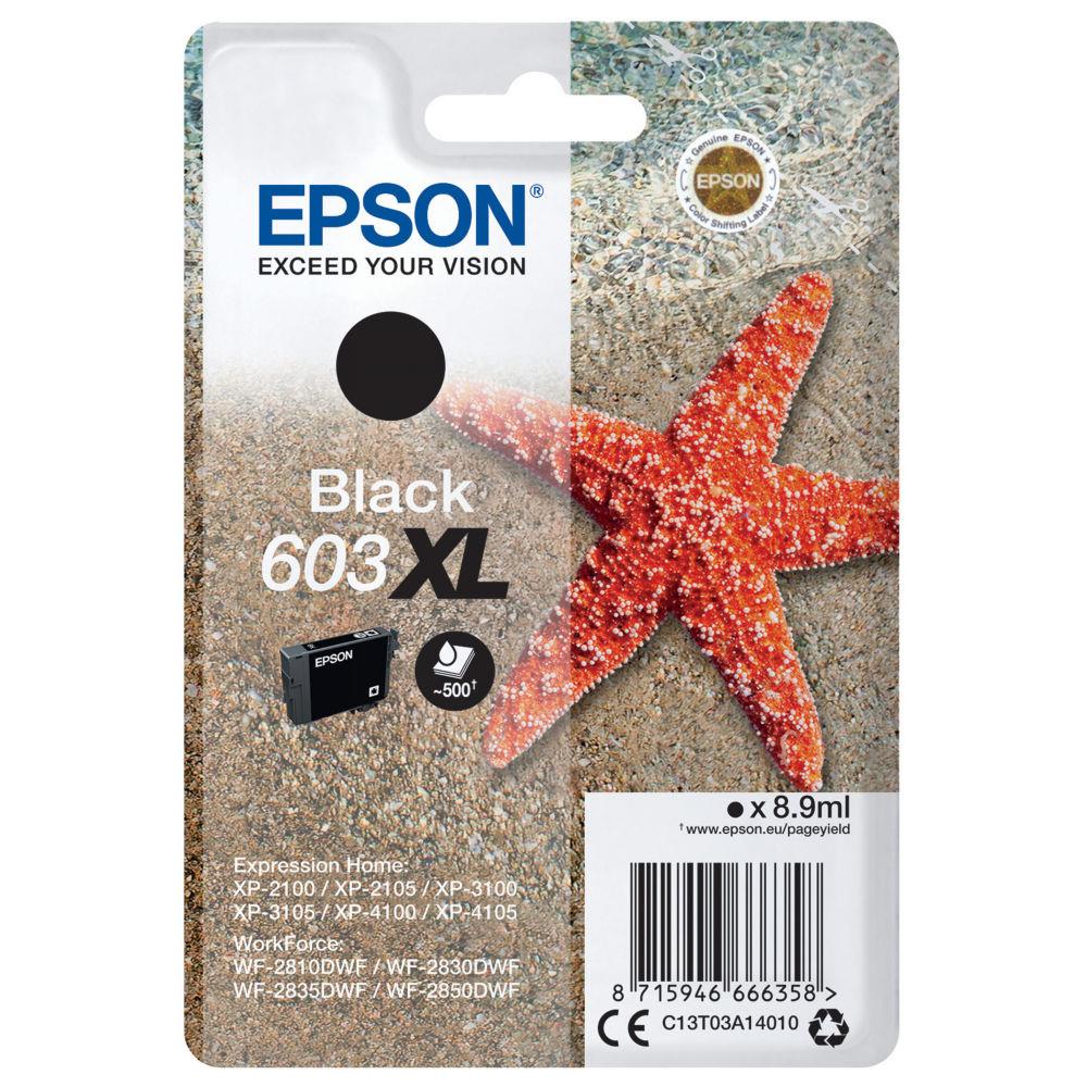 Cartouches pour imprimantes - Epson singlepack black 603xl ink