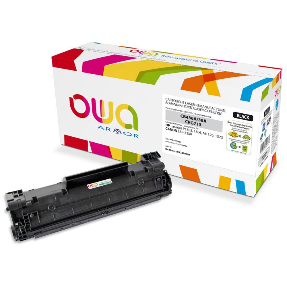Cartouches de toner - Armor k12389ow cartouche de toner 1 pice(s) noir