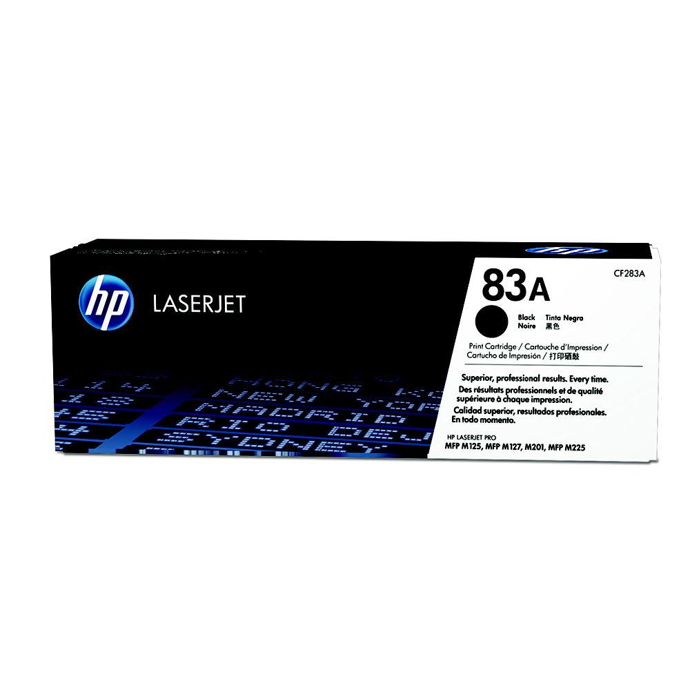 Cartouches de toner - Hp 83a toner laserjet noir authentique