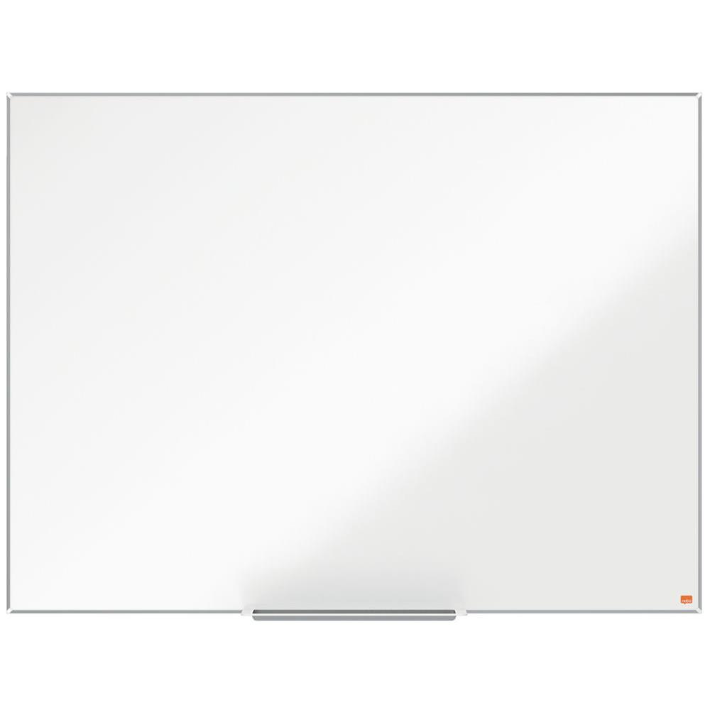 Tableau blanc mural Nobo en acier laqu magntique Nano Clean - Cadre en aluminium 6 mm - 120 x 90 cm