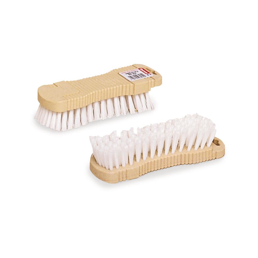 Brosse  main Brosserie Thomas - nylon 19 cm - Blanc