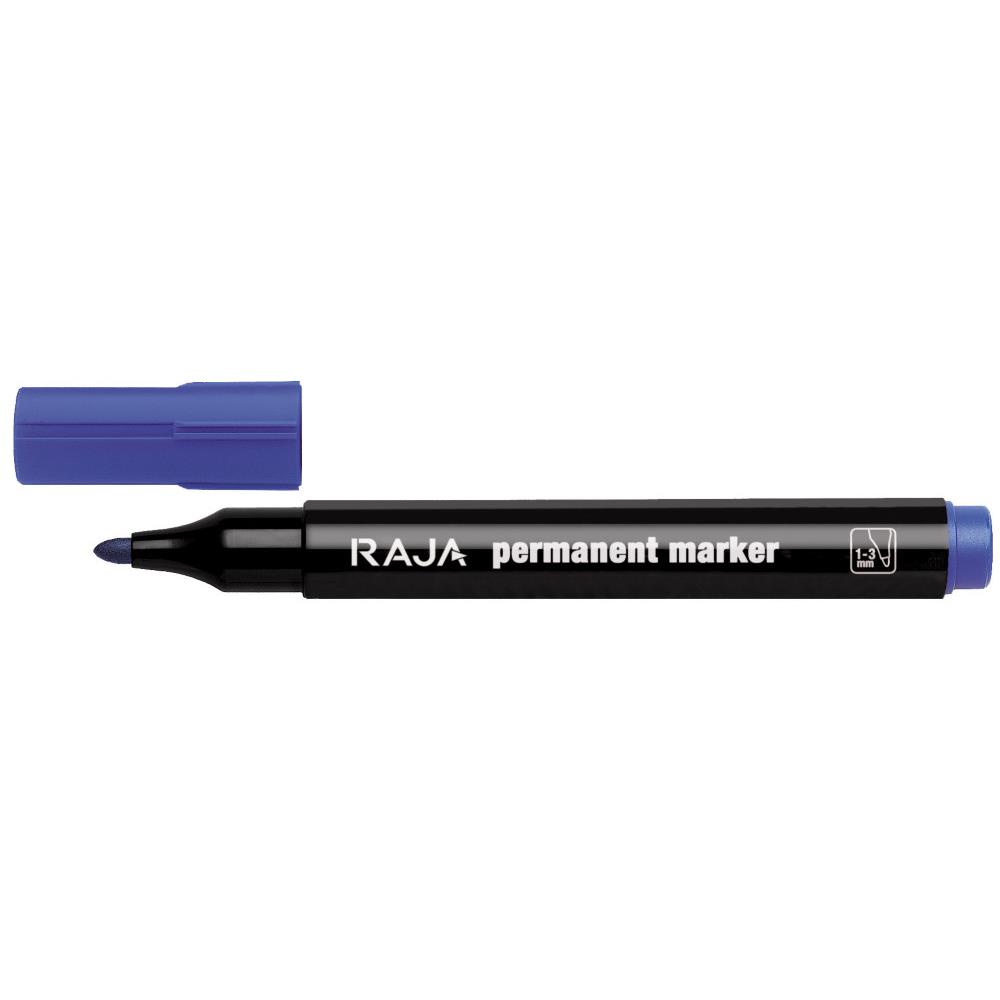 Marqueur permanent pointe ogive 1.5-3 mm - bleu