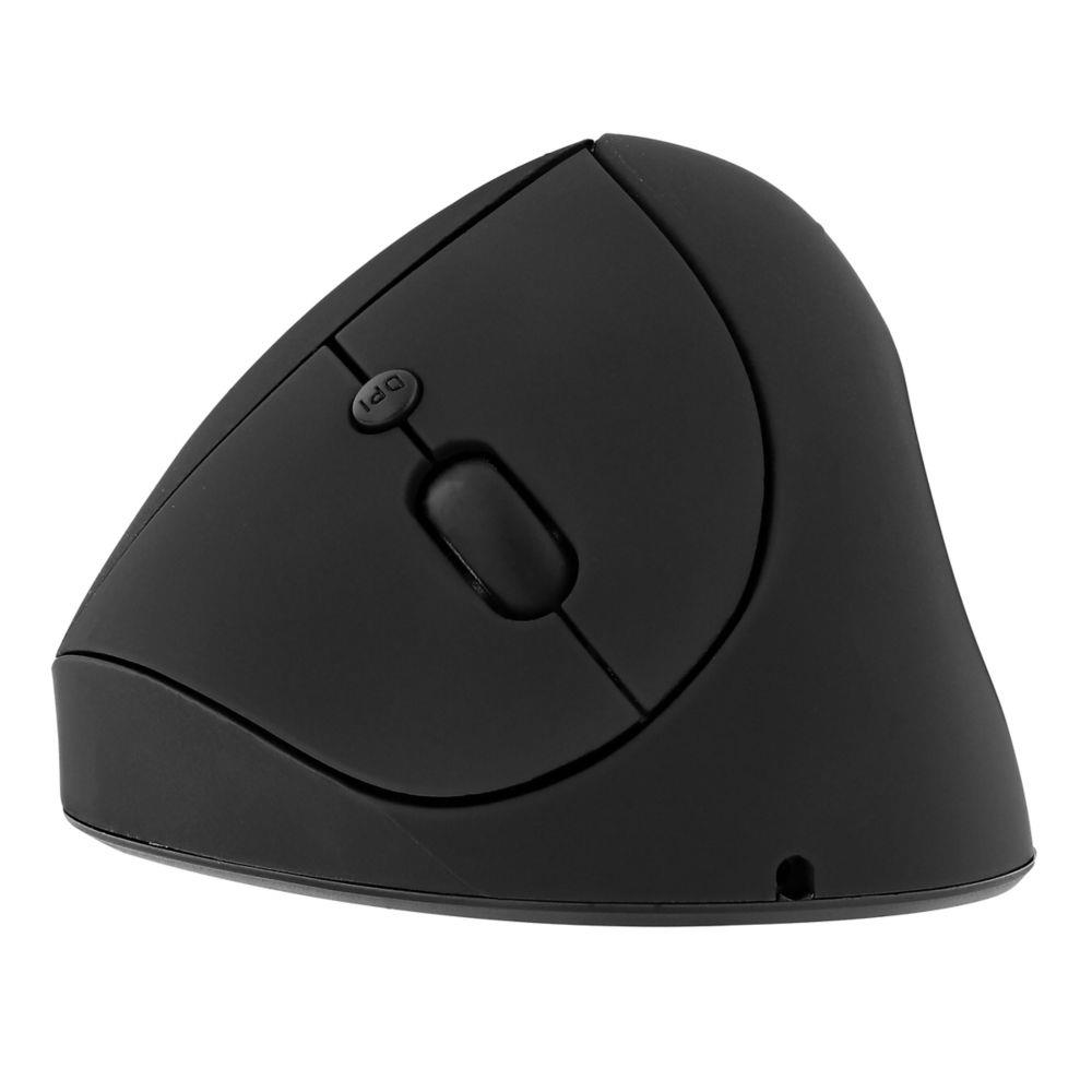 Mini souris ergonomique verticale sans fil Tnb - rechargeable - noir