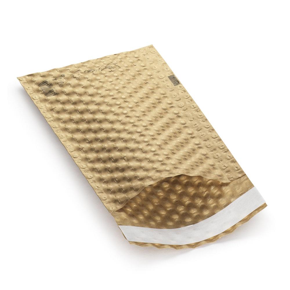 Sachet bulles en papier kraft 120g avec rabat adhsif 20x30 cm Brun - Lot de 100