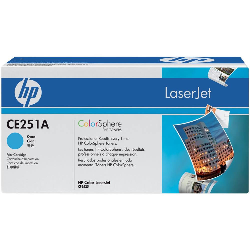 Cartouches de toner - Hp 504a toner laserjet cyan authentique
