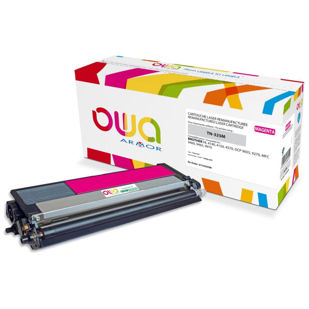 Cartouches de toner - Armor k15425ow cartouche de toner 1 pice(s) compatible magenta