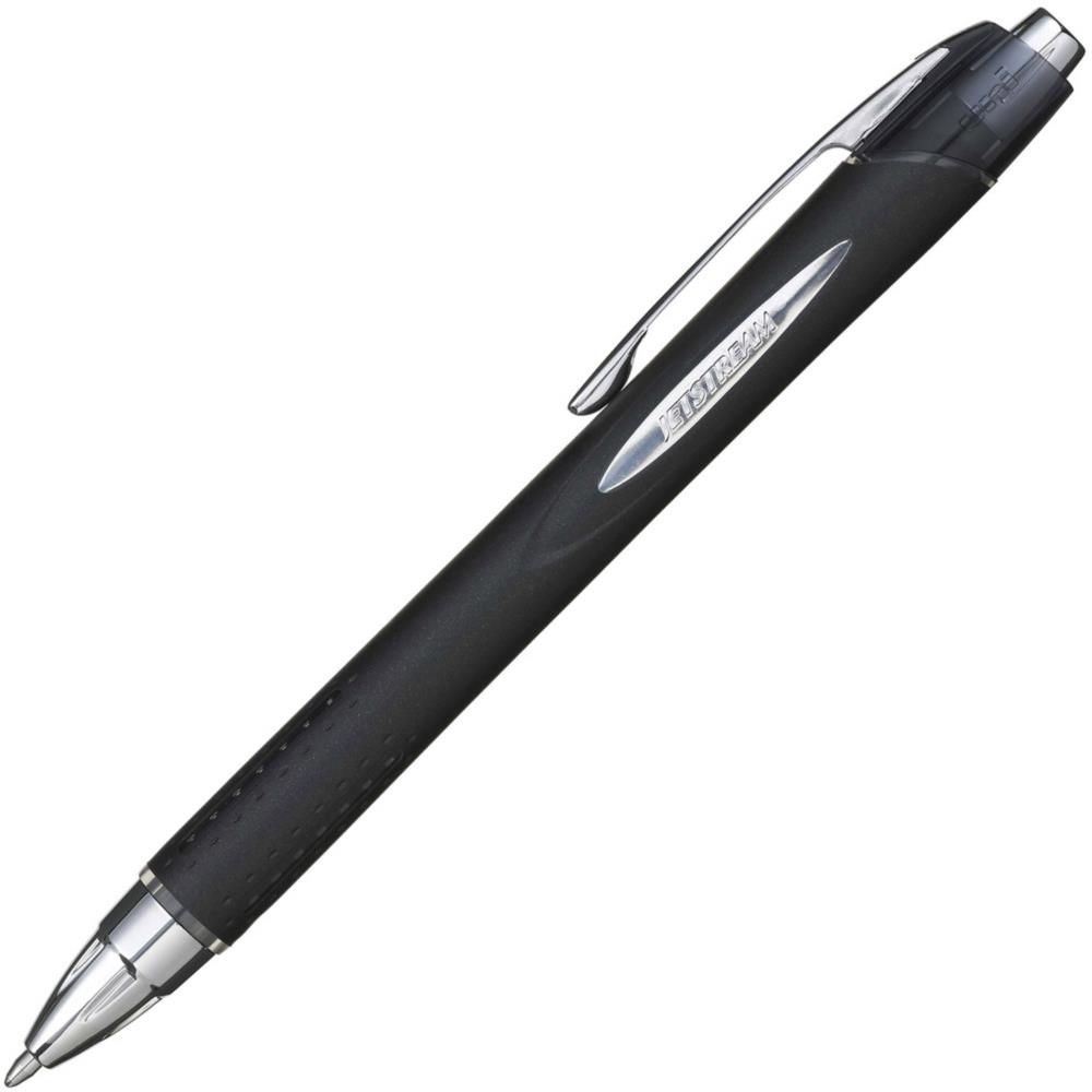 Stylo bille encre gel rtractable Jetstream - pointe moyenne - noir
