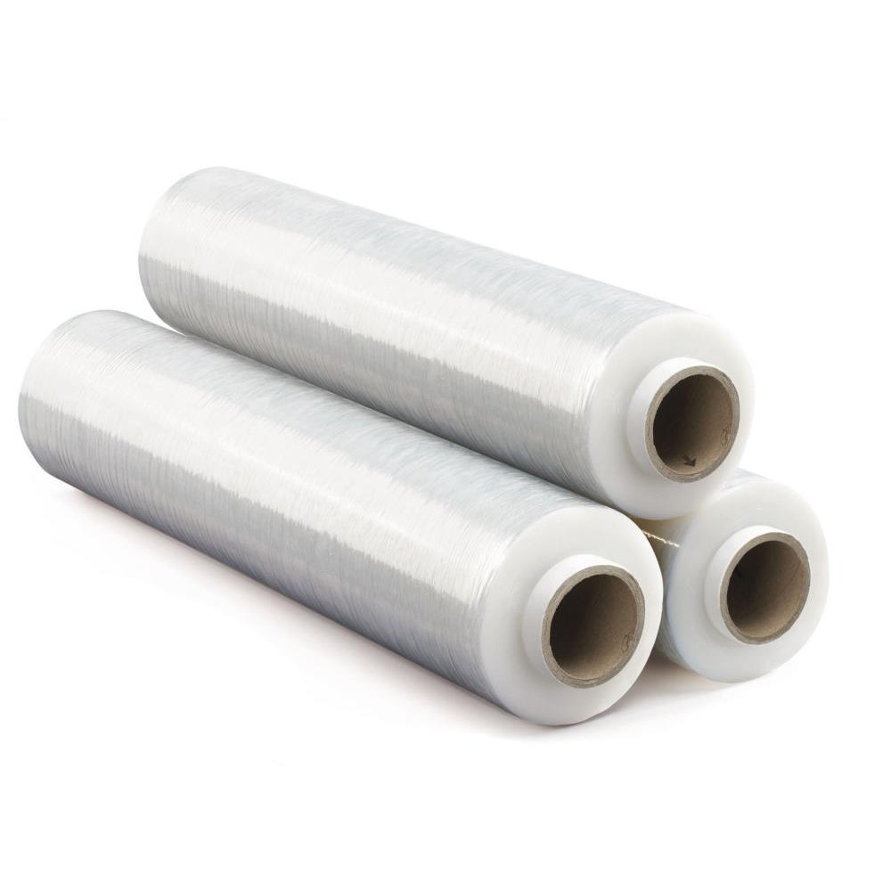 Bobines de film 20 microns - 45 cm x 300 m - transparent - lot de 6