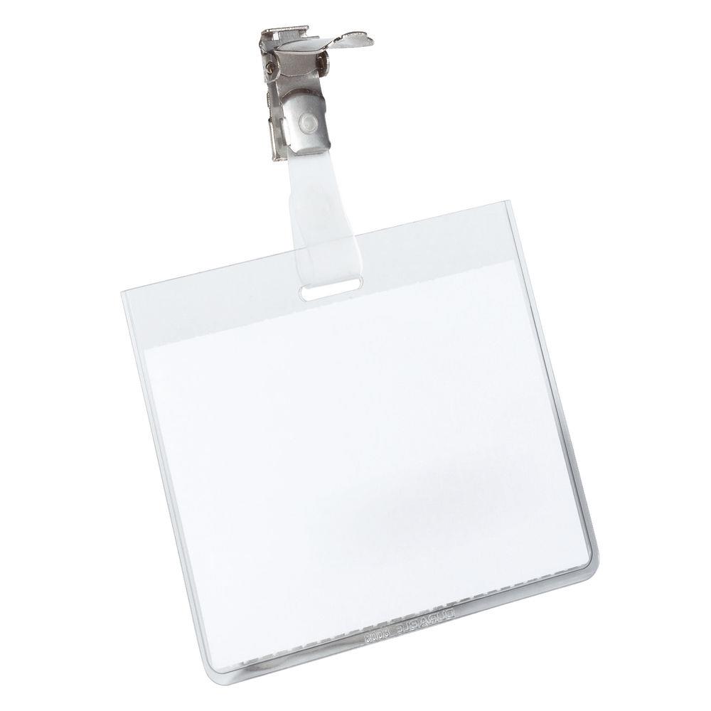 Badges  clip Durable - ferm - bote de 25