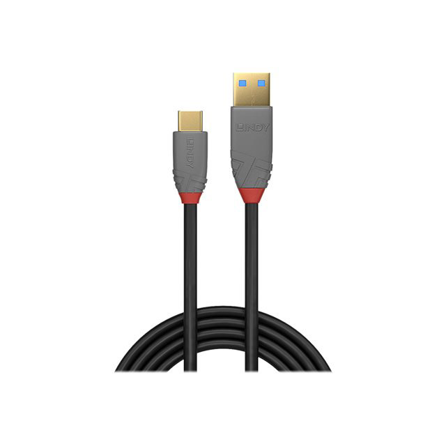 Lindy 36911 cble usb 1 m usb c usb a noir, gris