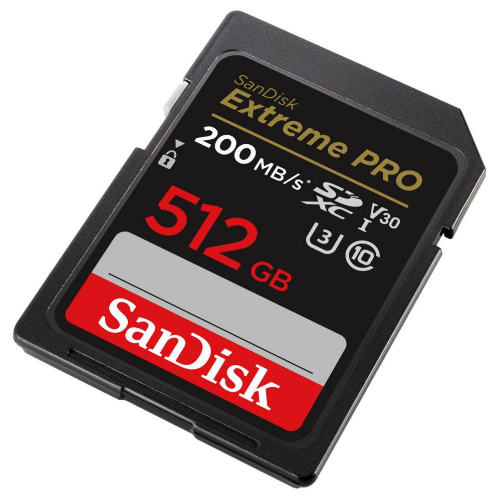 Sandisk extreme pro 512 go sdxc classe 10