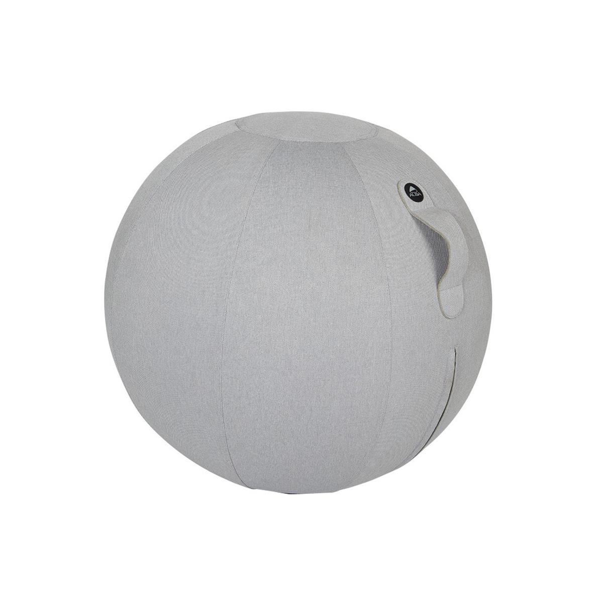 Sige ballon ergonomique Kesia Ball - ballon PVC et housse en tissu 100% polyester - diamtre 65 cm - coloris gris