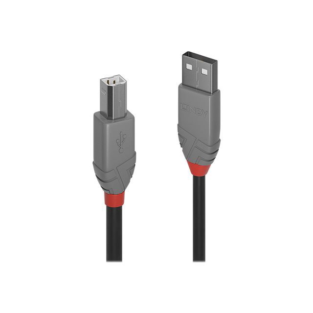 Lindy 36672 cble usb usb 2.0 1 m usb a usb b noir