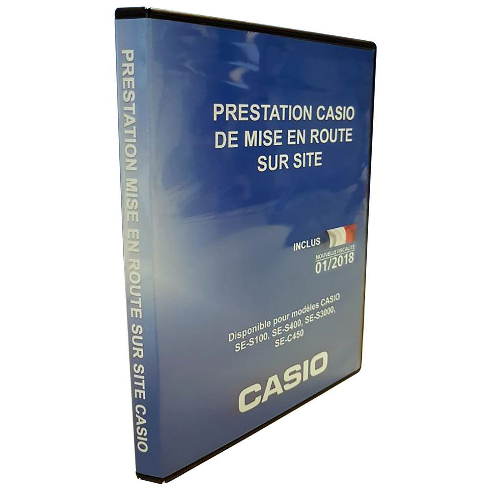 Mise en route de caisse enregistreuse sur site