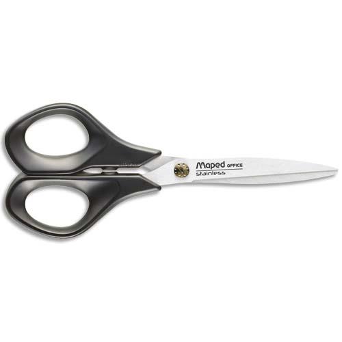 Ciseaux Maped Advanced Green -  17 cm asymtriques - en plastique recycl