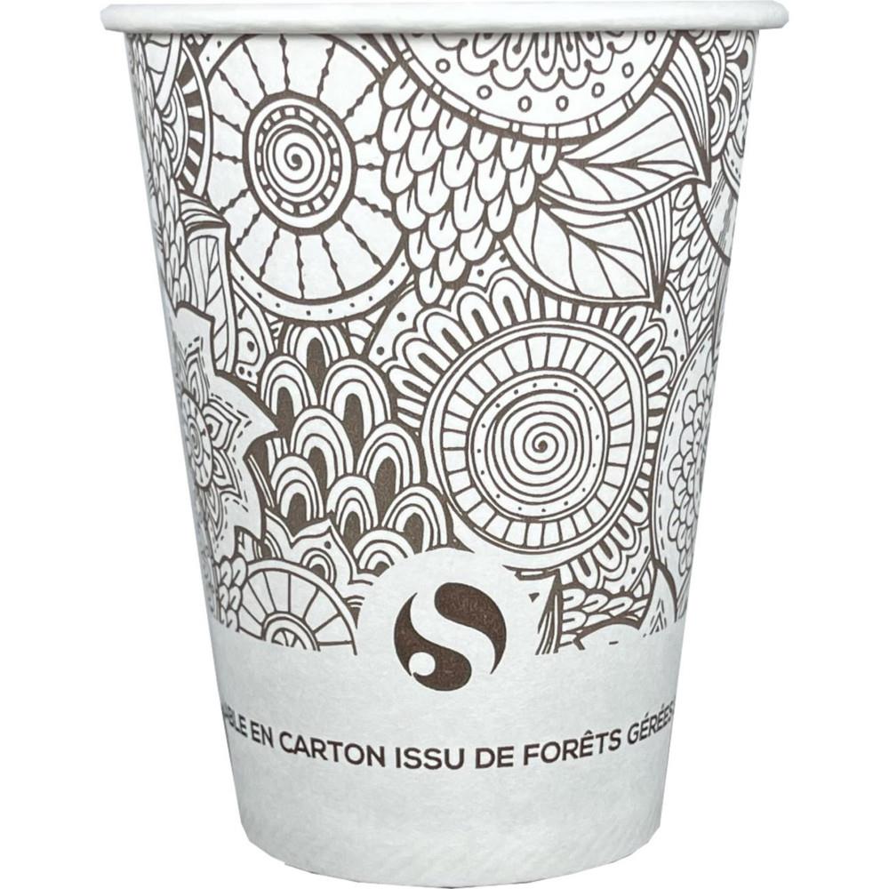 Gobelet 18 cl en carton Quali-T-Cup - Lot de 50