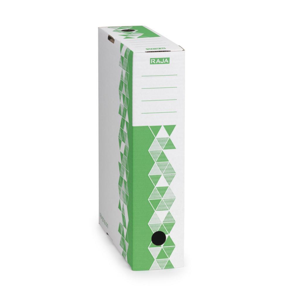 Bo�te archives Mondoffice Premium - Dos 8 cm - Vert