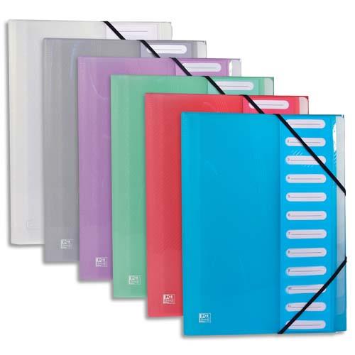 Trieur Elba Hawa - 12 positions - polypropylne - fermeture par lastique - coloris Assortis.