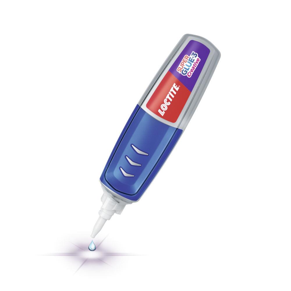 Colle Pen Loctite perfect SG3 - cyanoacrylate - formule gel - pour surfaces verticales et poreuses