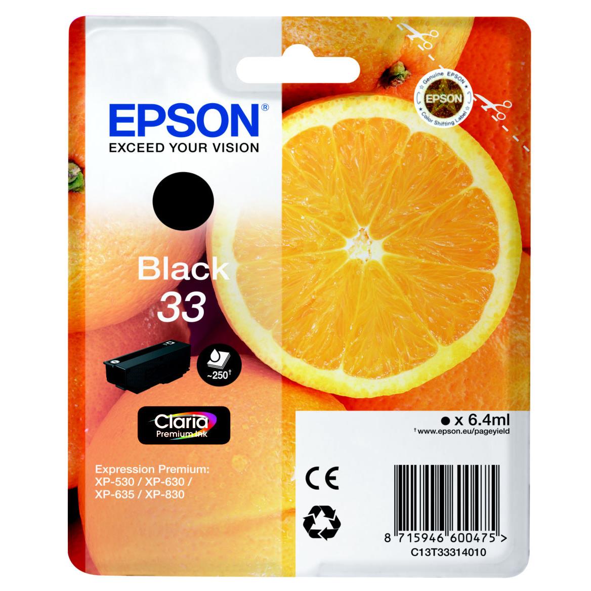 Cartouches pour imprimantes - Epson oranges cartouche " " - encre claria premium n