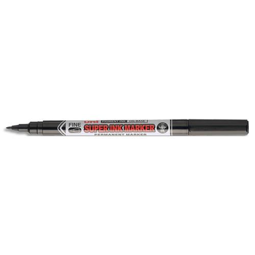 Marqueur permanent  toute surface - criture fine 0,9mm - noir