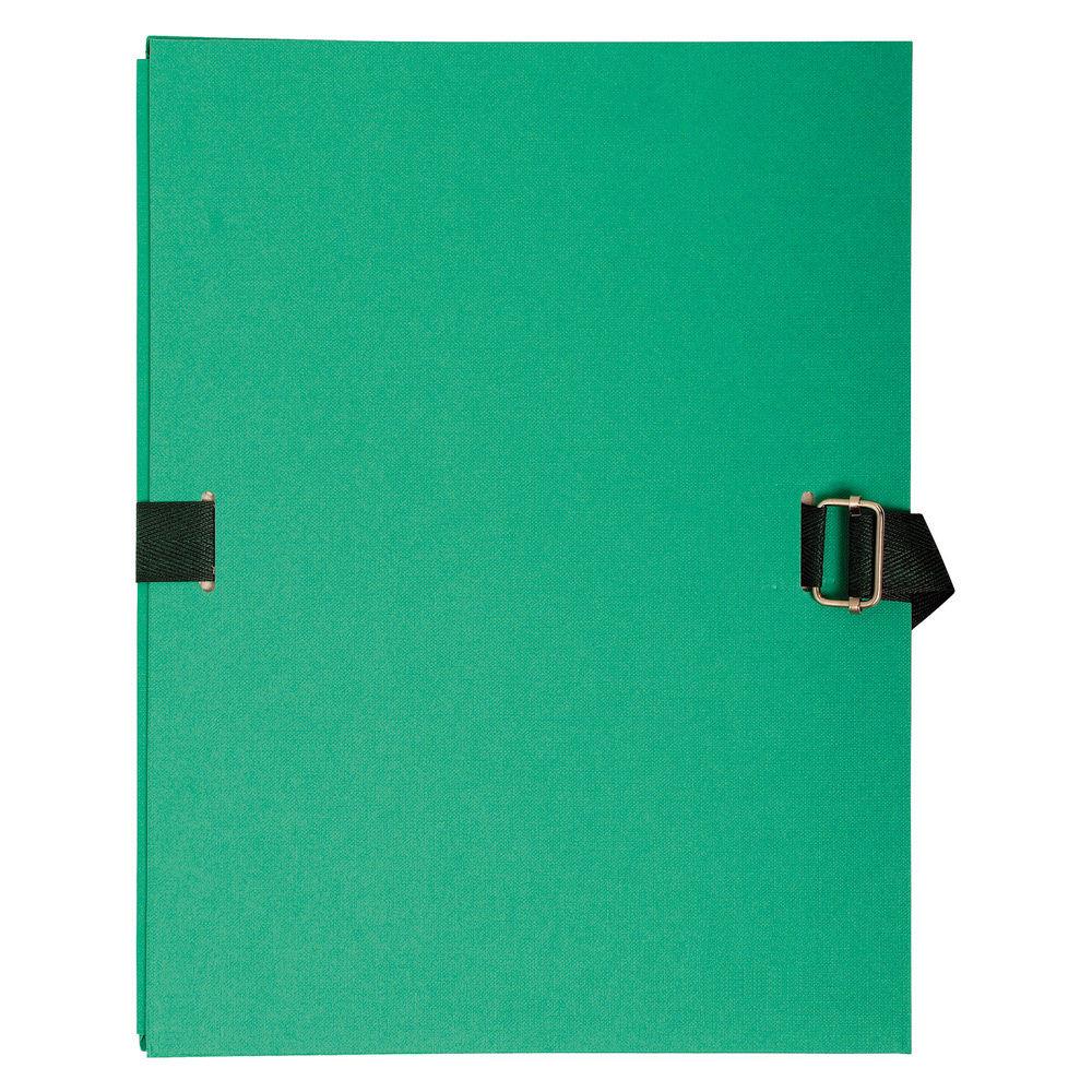 Chemise extensible  rabat Exacompta - coloris vert