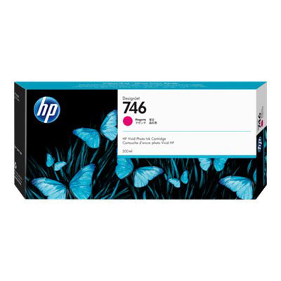 Hp cartouche d'encre designjet 746 de 300 ml magenta
